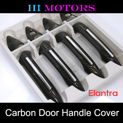 [ Elantra 2010~ ï¼ˆAvante MD) auto parts ] Carbon door catch molding